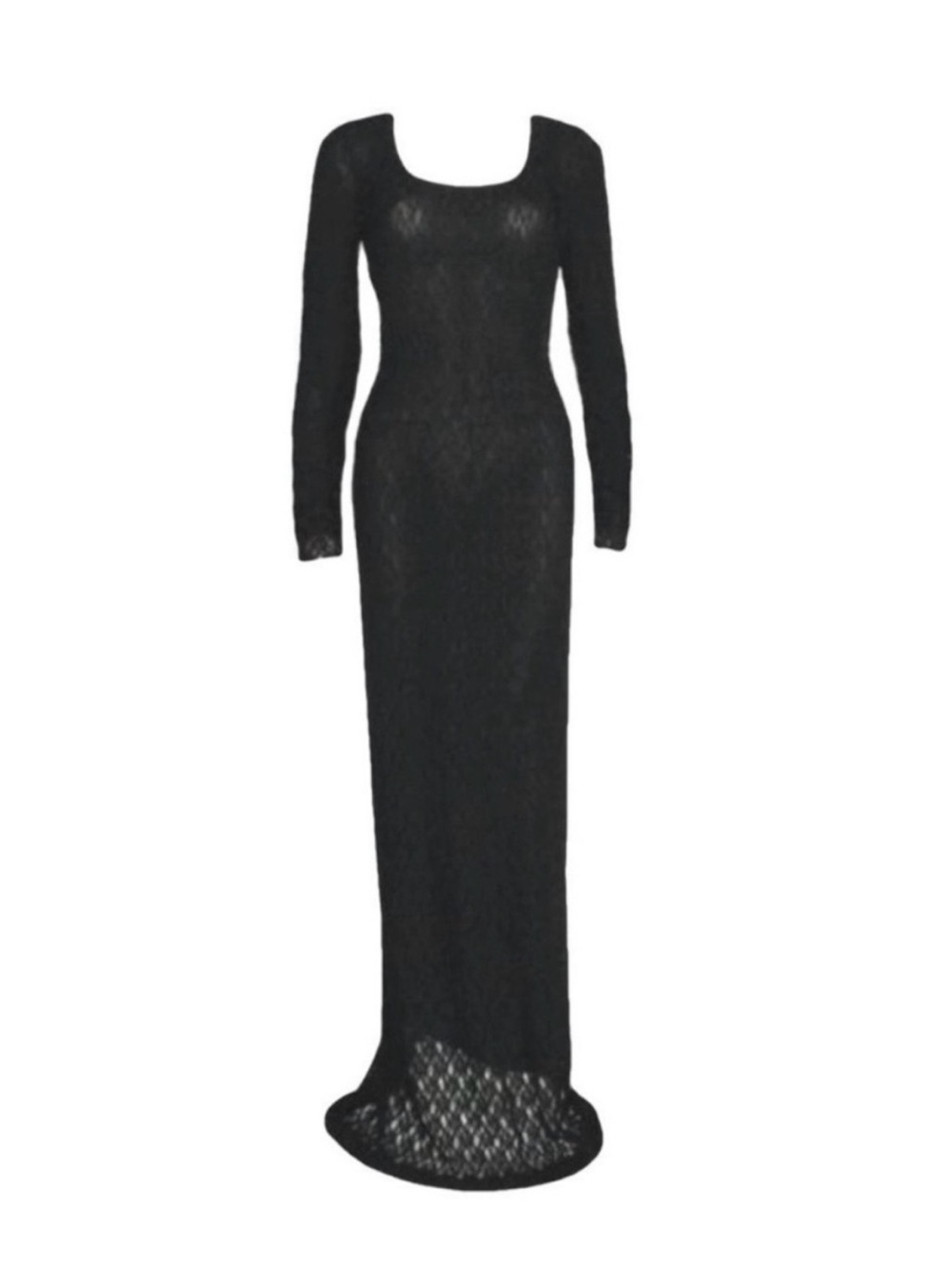 Dolce Gabbana 1997 crochet maxi dress
